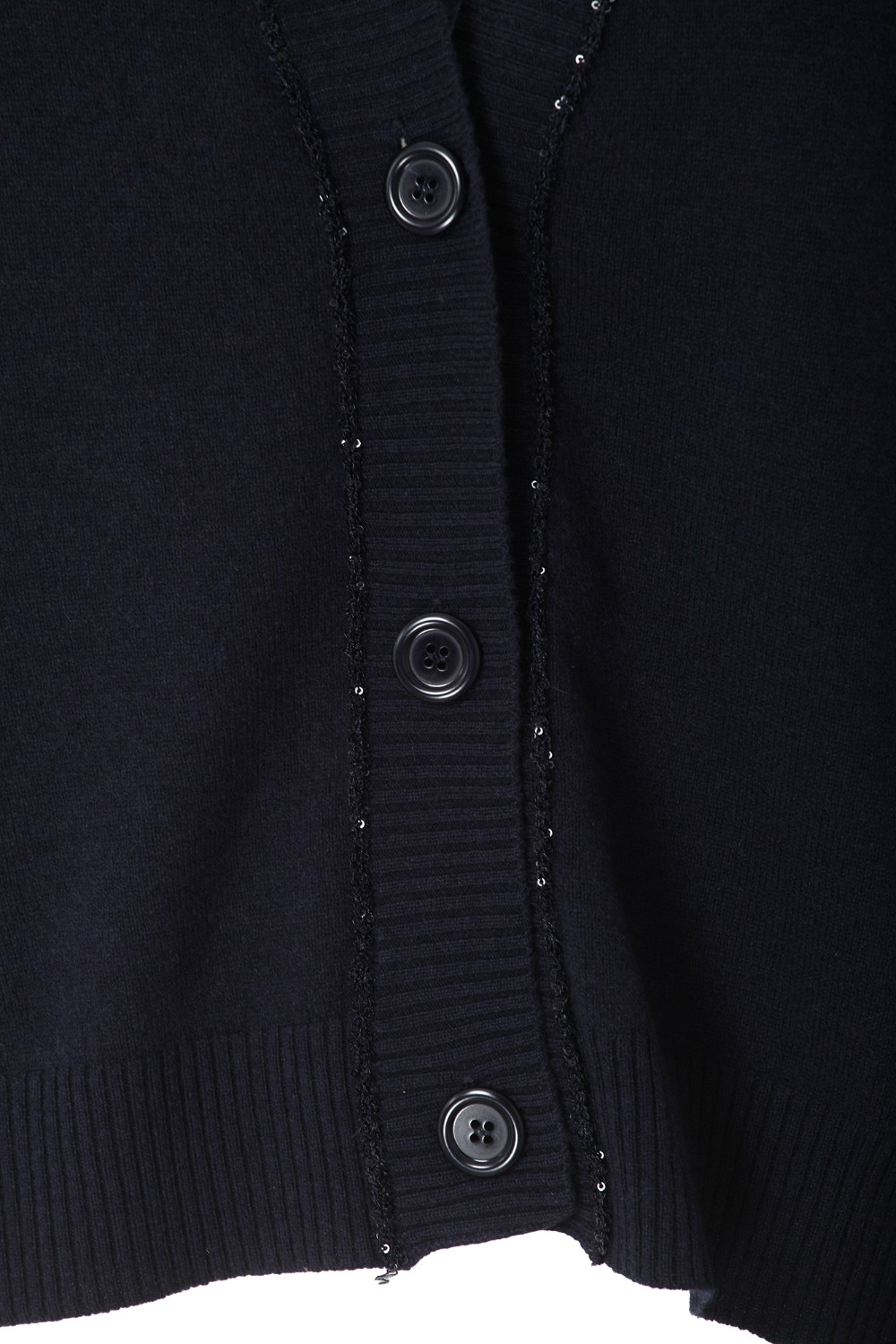 shop FABIANA FILIPPI Saldi Cardigan: Fabiana Filippi cardigan misto lana con paillettes. 
Misto lana vergine,
design lavorato a maglia.
Decorazione con paillettes.
Rifinitura a coste.
Scollo a V.
Maniche con spalle scese.
Maniche lunghe.
Orlo dritto.
Composizione: lana vergine 75%, poliammide 55%, poliestere 45%, seta 15%, cashmere 10%.
Made in Italy.. MAD214F024I947-5131 number 7306361